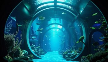Новый океанариум в Дубае: мифы Атлантиды оживут осенью 2025!